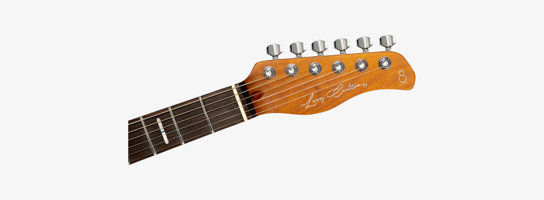 Sire Larry Carlton T7FM New Gen Electric Guitar, Transparent Black