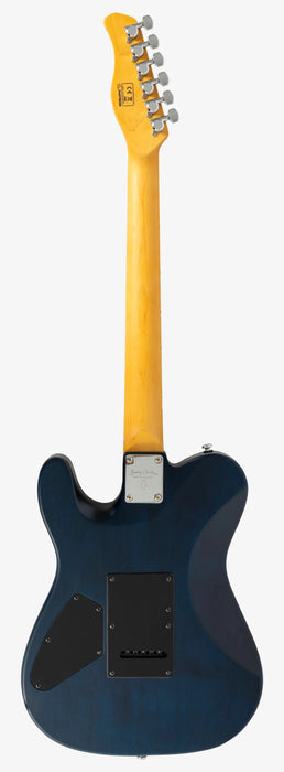 Sire Larry Carlton T7FM New Gen Electric Guitar, Transparent Blue