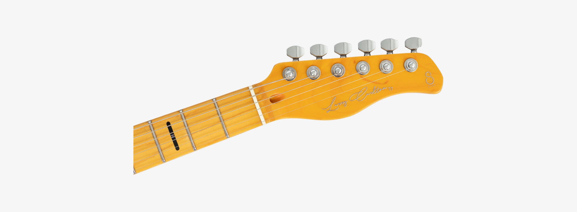 Sire Larry Carlton T7FM New Gen Electric Guitar, Transparent Blue