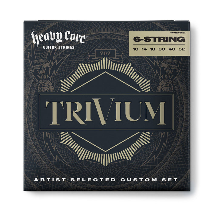 Dunlop Heavy Core Trivium Signature Electric Guitars Strings 10-52