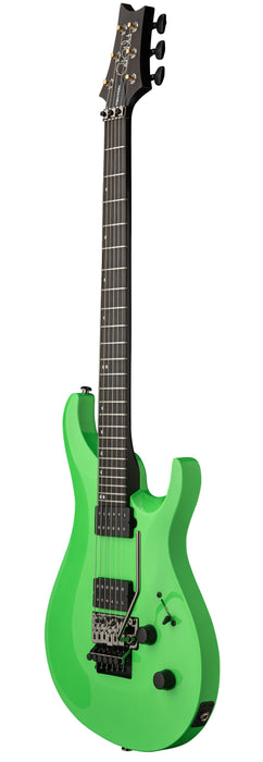 PRS Tekton "Floyd" Electric Guitar w/Black Satin Neck, Neon Green