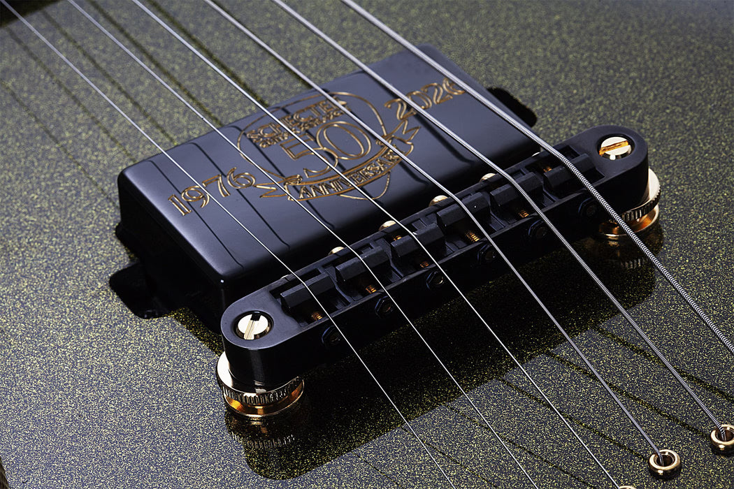 Schecter Tempest 50th Anniversary Left-Handed, Gold Burst
