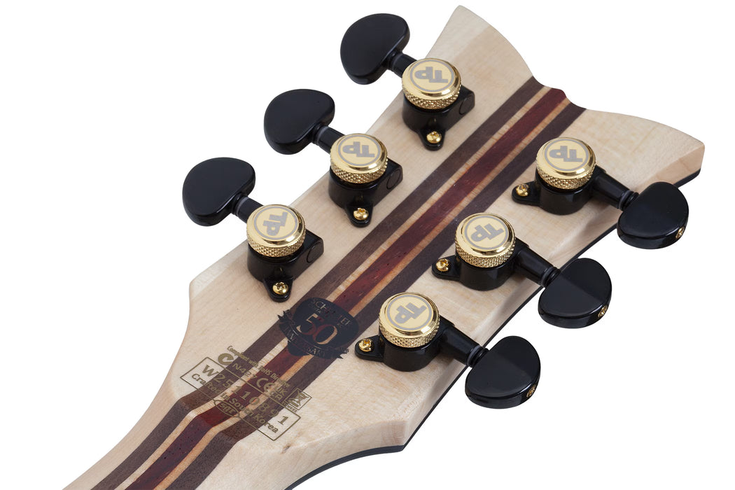 Schecter Tempest 50th Anniversary Left-Handed, Gold Burst