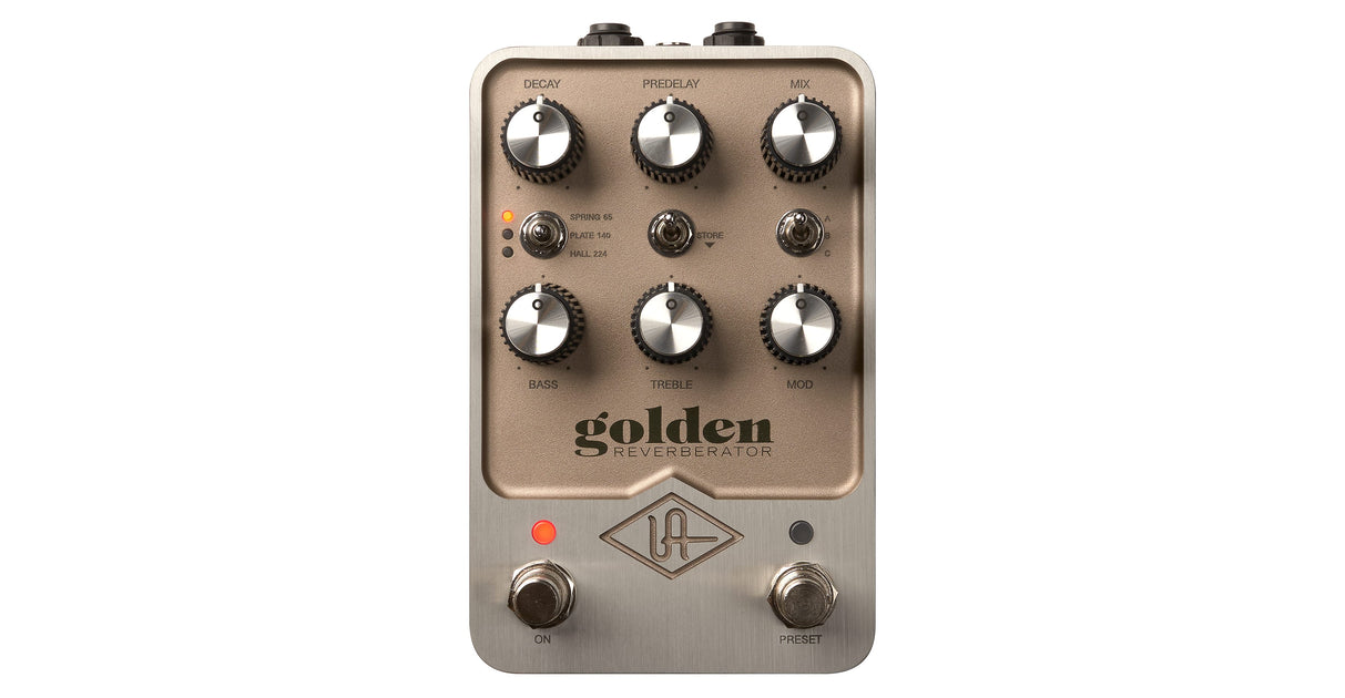 golden REVERBERATOR ギターエフェクター Universal Audio - Golden Reverb Pedal for Sale in Canada | Zedem