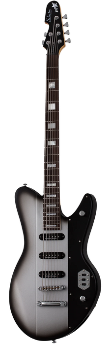 Schecter Robert Smith Ultracure Silver Burst Pearl