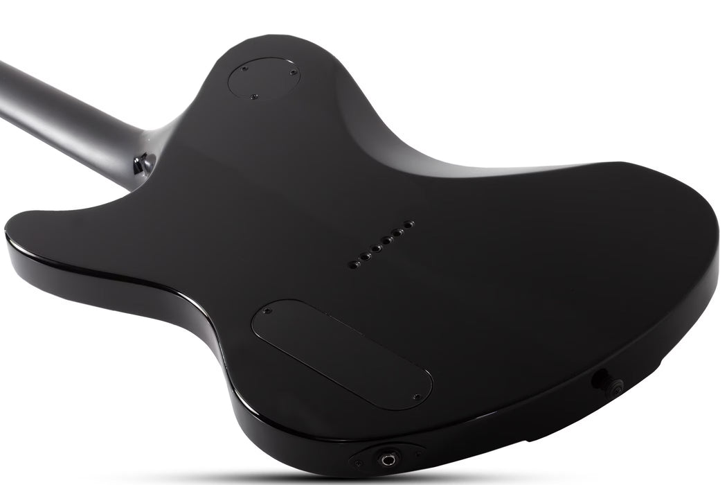 Schecter Ultra Przym Mercury Rose Electric Guitar, Gloss Black