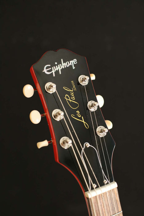 Epiphone Billie Joe Armstrong Les Paul Junior Electric Guitar w/Hardshell Case, Radiant Red - Used