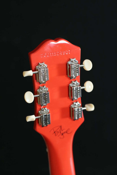 Epiphone Billie Joe Armstrong Les Paul Junior Electric Guitar w/Hardshell Case, Radiant Red - Used
