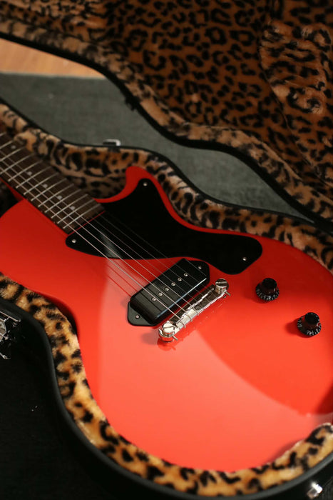 Epiphone Billie Joe Armstrong Les Paul Junior Electric Guitar w/Hardshell Case, Radiant Red - Used