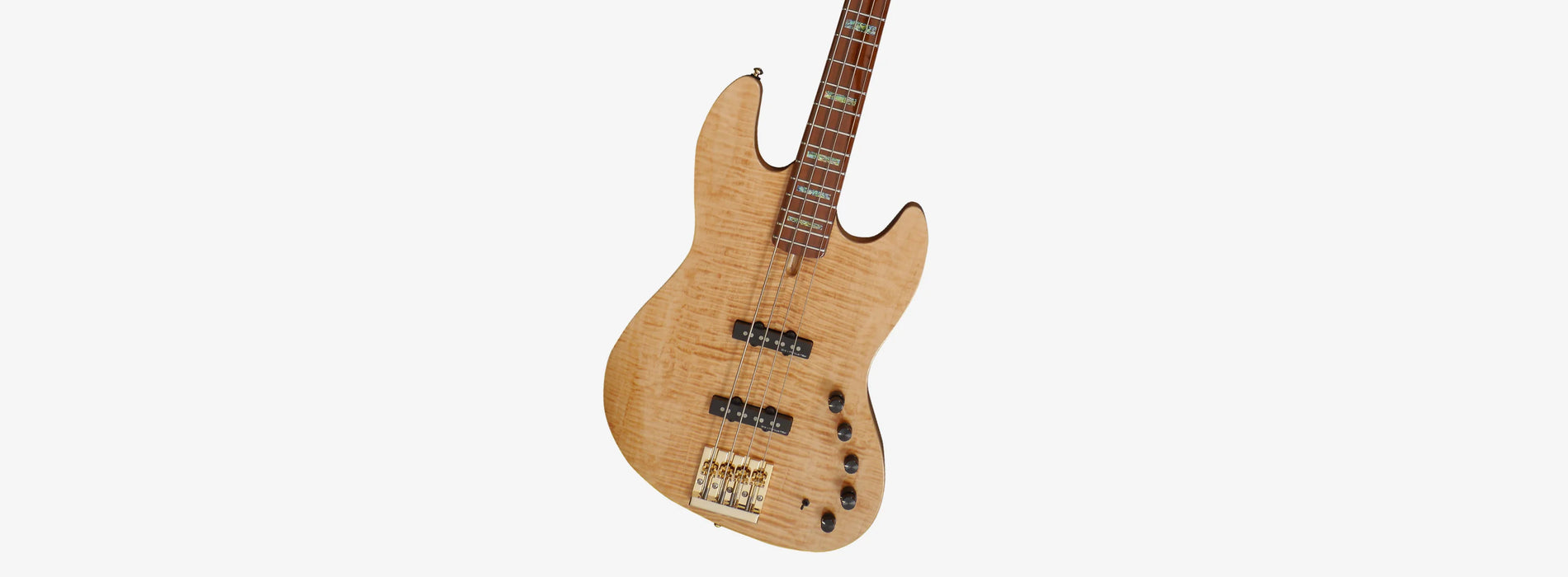 Sire Marcus Miller V10DX 4-String Electric Bass w/Hardshell Case, Natural