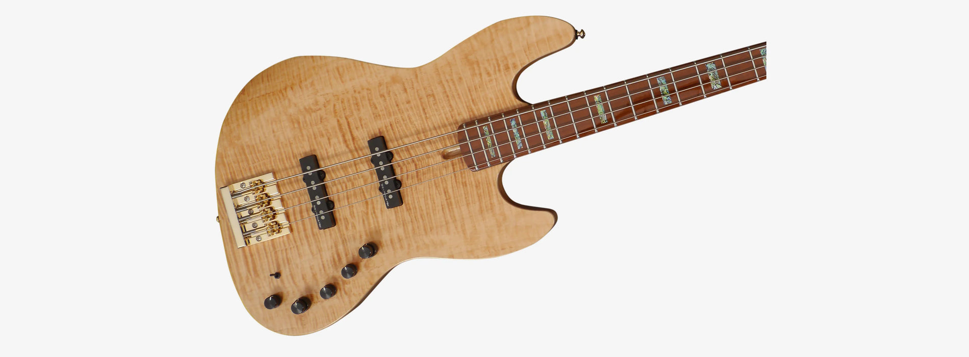 Sire Marcus Miller V10DX 4-String Electric Bass w/Hardshell Case, Natural