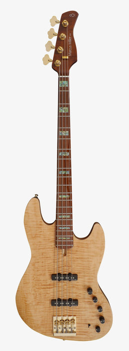 Sire Marcus Miller V10DX 4-String Electric Bass w/Hardshell Case, Natural