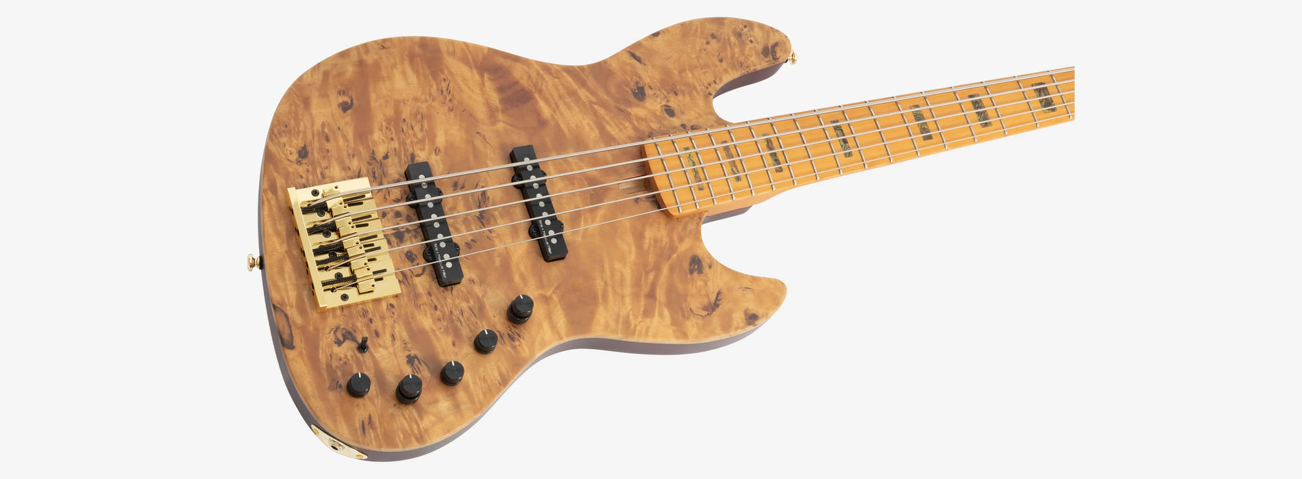 Sire Marcus Miller V10 5-String Electric Bass w/Gigbag, Natural Satin
