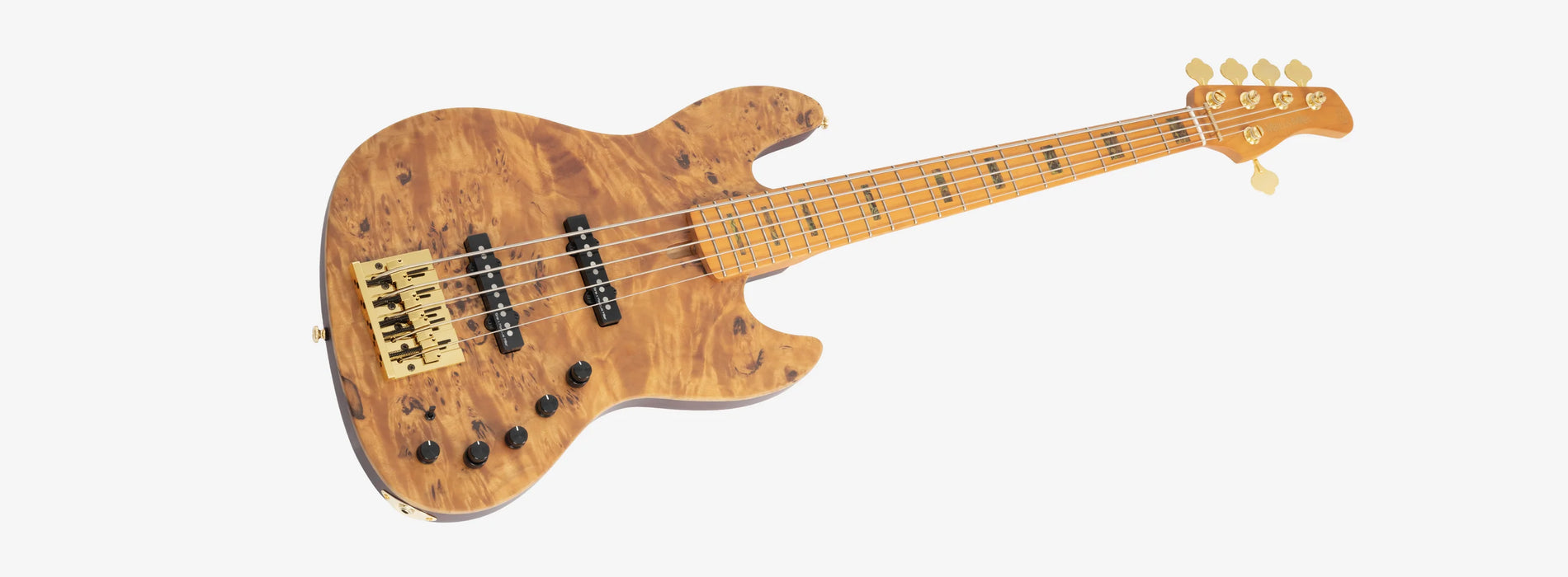 Sire Marcus Miller V10 5-String Electric Bass w/Gigbag, Natural Satin