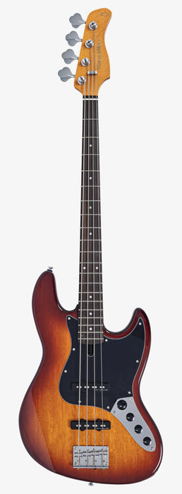 Sire Marcus Miller V3 4-String Left-Handed New Gen Electric Bass, Tobacco Sunburst