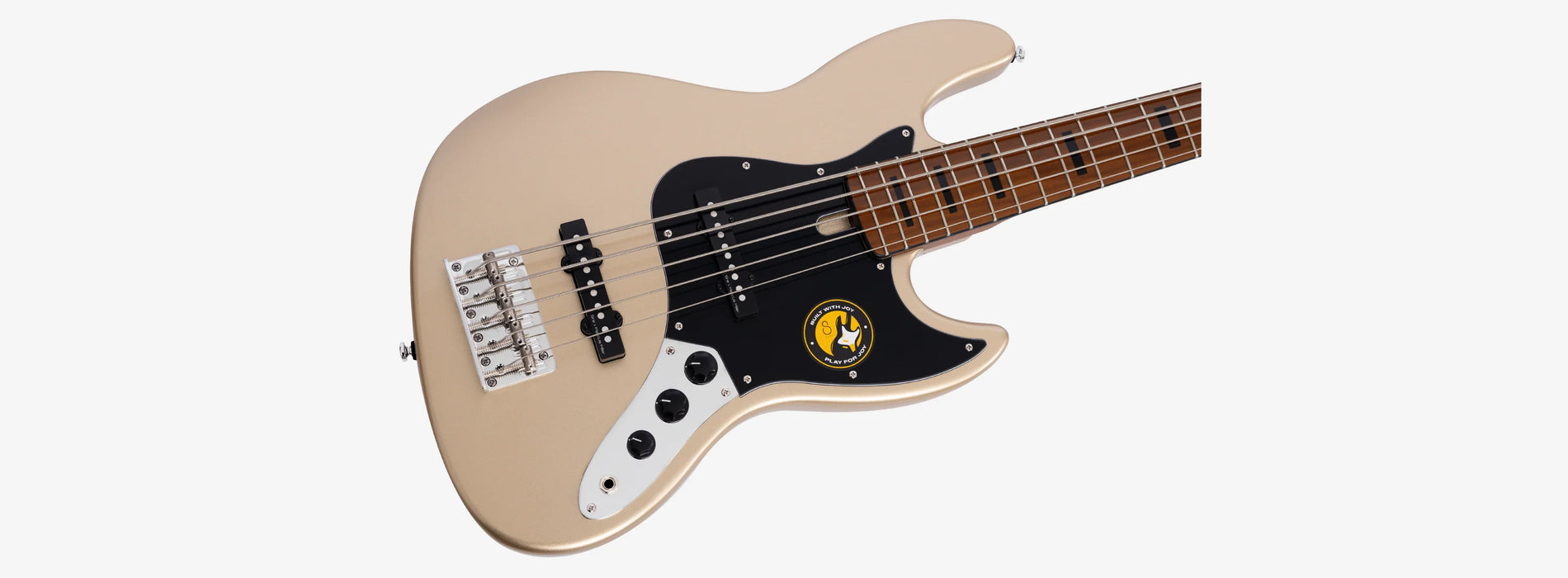 Sire Marcus Miller V5 5-String, Champagne Gold Metallic