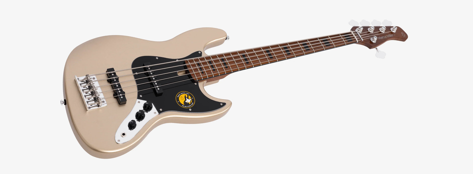 Sire Marcus Miller V5 5-String, Champagne Gold Metallic