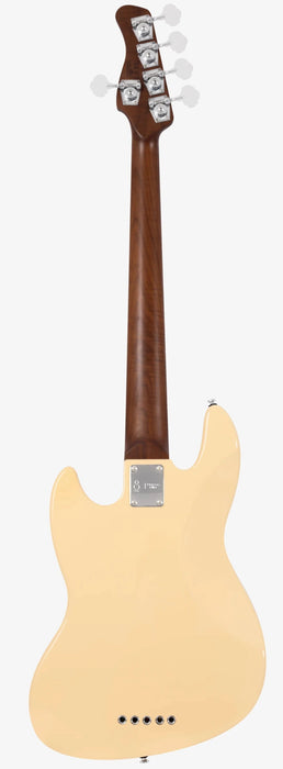 Sire Marcus Miller V5 5-String Alder Electric Bass, Vintage White