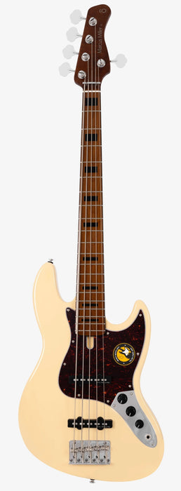 Sire Marcus Miller V5 5-String Alder Electric Bass, Vintage White