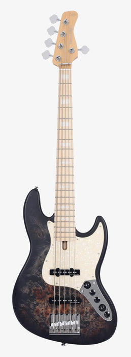 Sire Marcus Miller V7 Ash Reissu 5-String, Transparent Black Satin