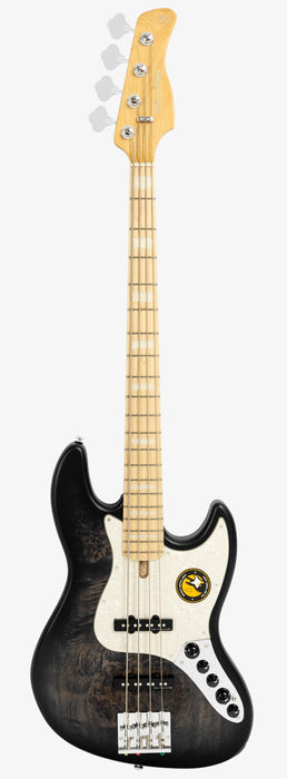 Sire Marcus Miller V7 Ash Reissue 4-String, Transparent Black Satin
