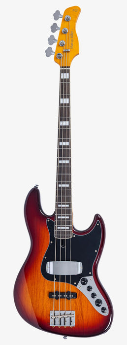 Sire Marcus Miller V7 Alder 4-String New Gen Electric Bass, Tobacco Sunburst