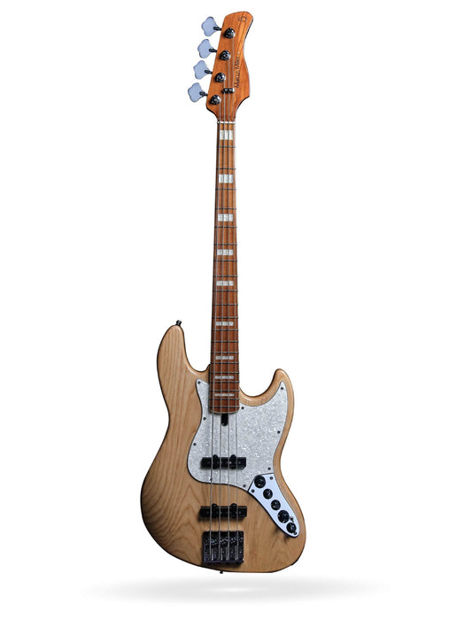 Sire Marcus Miller V8 4-String Electric Bass, Roasted Maple Neck w/Gig Bag - Natural