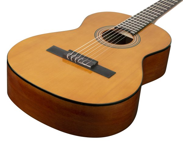 Valencia VC263 3/4 Acoustic Guitar, Antique Natural