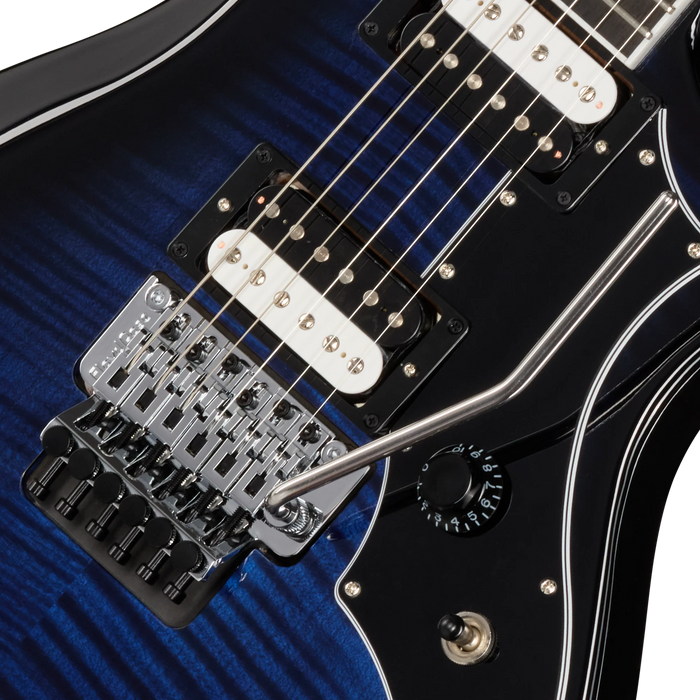 Gibson Victory Floyd Rose Electric Guitar with Hardshell Case, Deep Ocean Burst