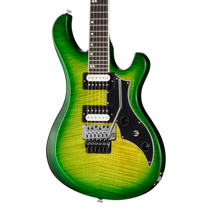 Gibson Victory Floyd Rose Electric Guitar with Hardshell Case, Iguana Burst