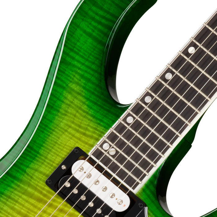 Gibson Victory Floyd Rose Electric Guitar with Hardshell Case, Iguana Burst