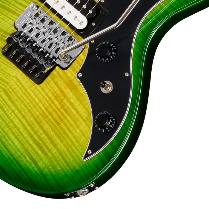Gibson Victory Floyd Rose Electric Guitar with Hardshell Case, Iguana Burst