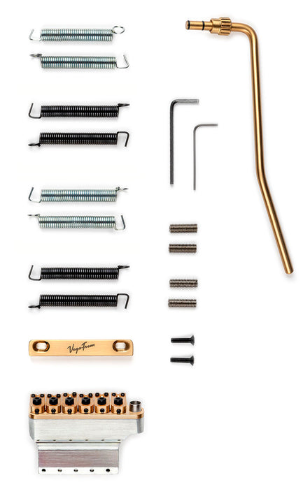 Vega-Trem VT1 Ultra Trem 2-Points Stratocaster Gold