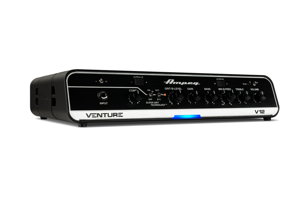 Ampeg V12 Venture Series 1200-watt Compact Bass Amplifier Head