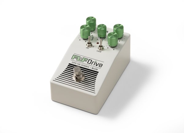 Warm Audio Fluff Drive High-Gain Overdrive Pedal, White