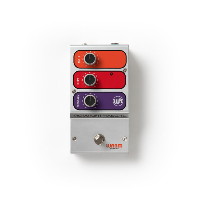 Warm Audio Mutation Phasor II Electro-Optical Phase-Shifting Pedal With Feedback Circuit