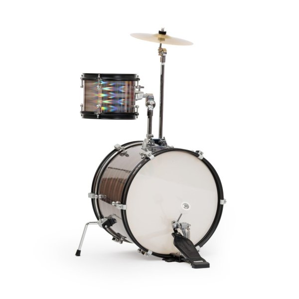 Westbury 3-Piece Junior Drum Set Complete w/Throne, Prismatic Finish