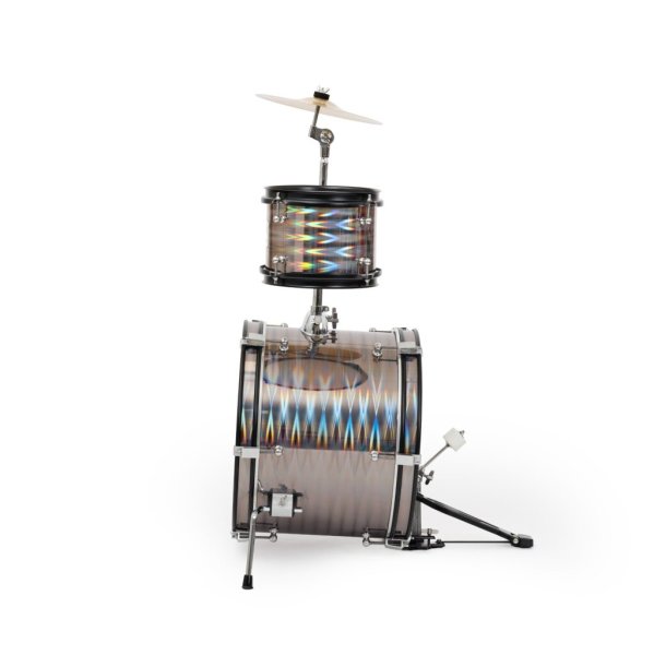 Westbury 3-Piece Junior Drum Set Complete w/Throne, Prismatic Finish