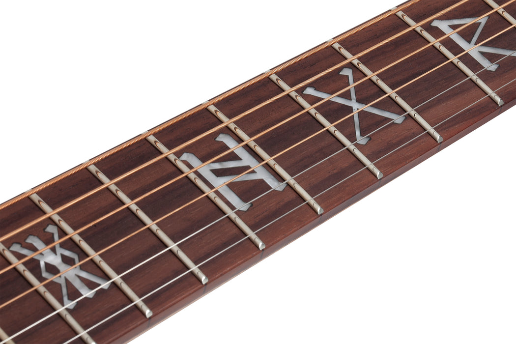 Wylde Audio Grand Auditorium Acoustic Guitar, Ash Bhurst