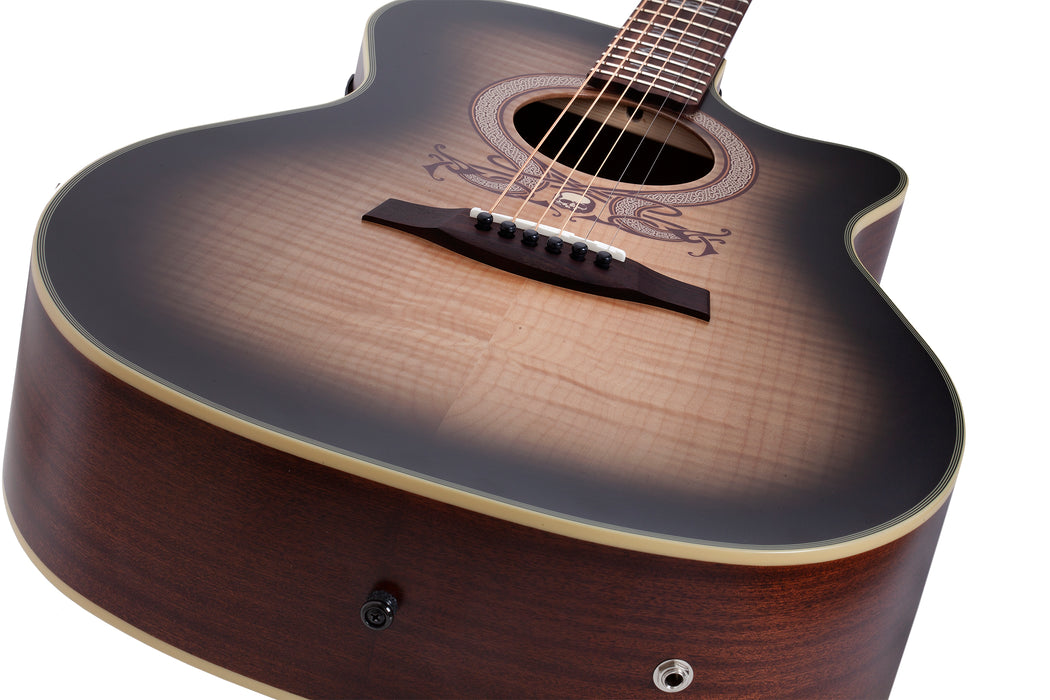 Wylde Audio Grand Auditorium Acoustic Guitar, Ash Bhurst