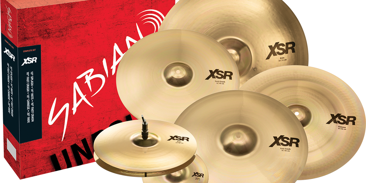 Sabian XSR Complete Set 20 10 14 16 18 18 Zedem