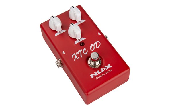 NuX XTC-OD Overdrive Reissue Series Pedal Based on Bogner Ecstasy Red Channel