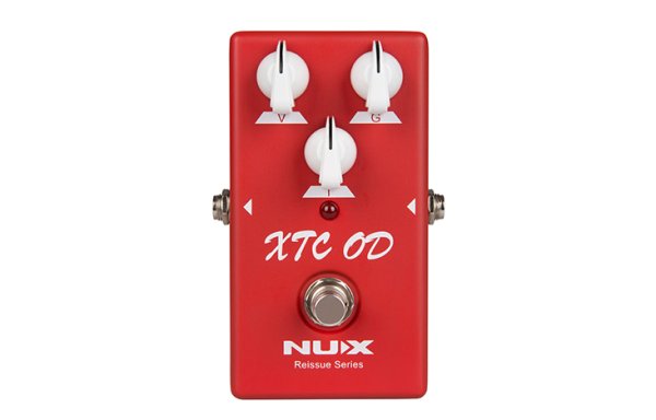 NuX XTC-OD Overdrive Reissue Series Pedal Based on Bogner Ecstasy Red Channel