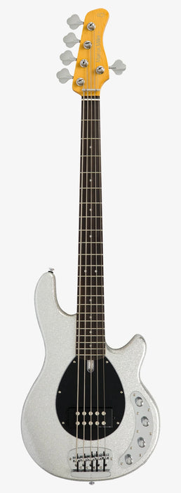 Sire Marcus Miller Z3 5-String Electric Bass, Silver Sparkle