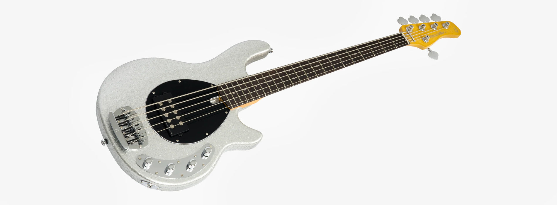 Sire Marcus Miller Z3 5-String Electric Bass, Silver Sparkle