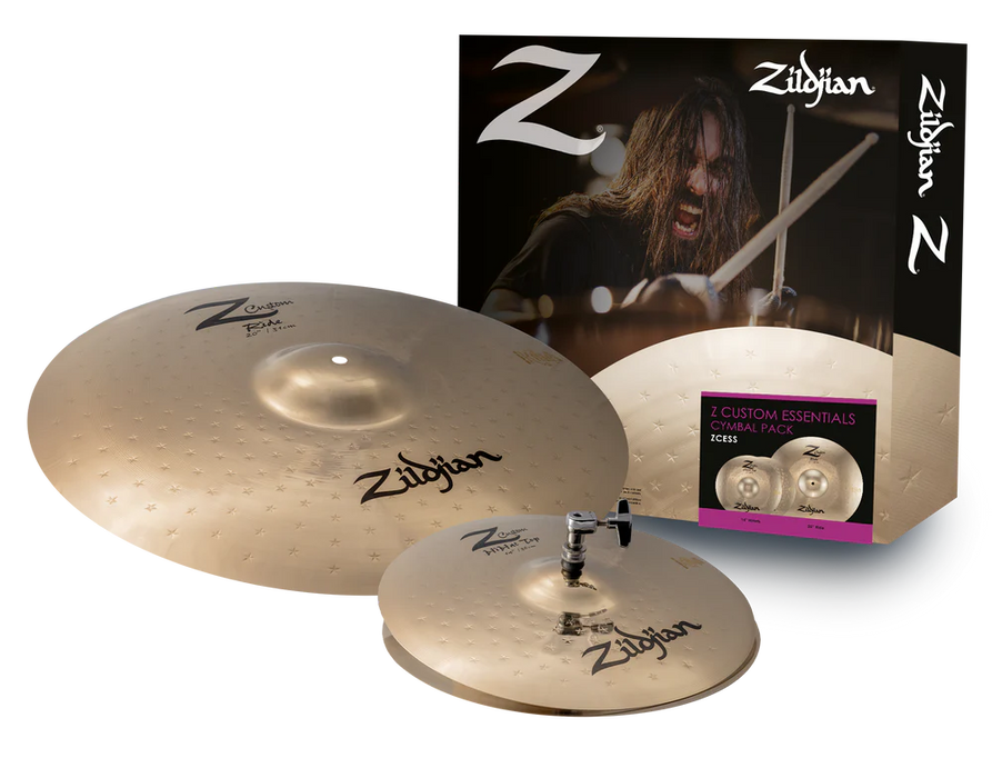 Zildjian ZCESS Z Custom Essentials Cymbal Pack - 14"- 20"