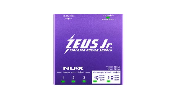 NuX ZEUS-JR All-Isolated 6-Outputs Power Supply