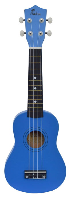 Aloha UK402 Soprano Ukulele - Blue