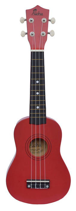 Aloha UK402 Ukulélé soprano - Rouge