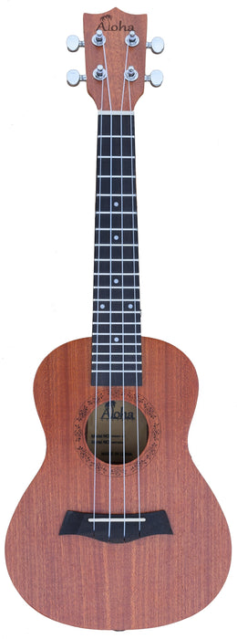 ALOHA SK502 Max-Plus Arched Back Sapele Ukulele, Concert